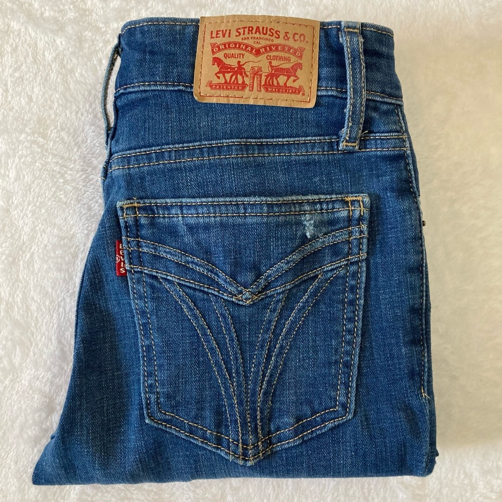 Rare vintage Levi jeans 721 High Rise Skinny size 25